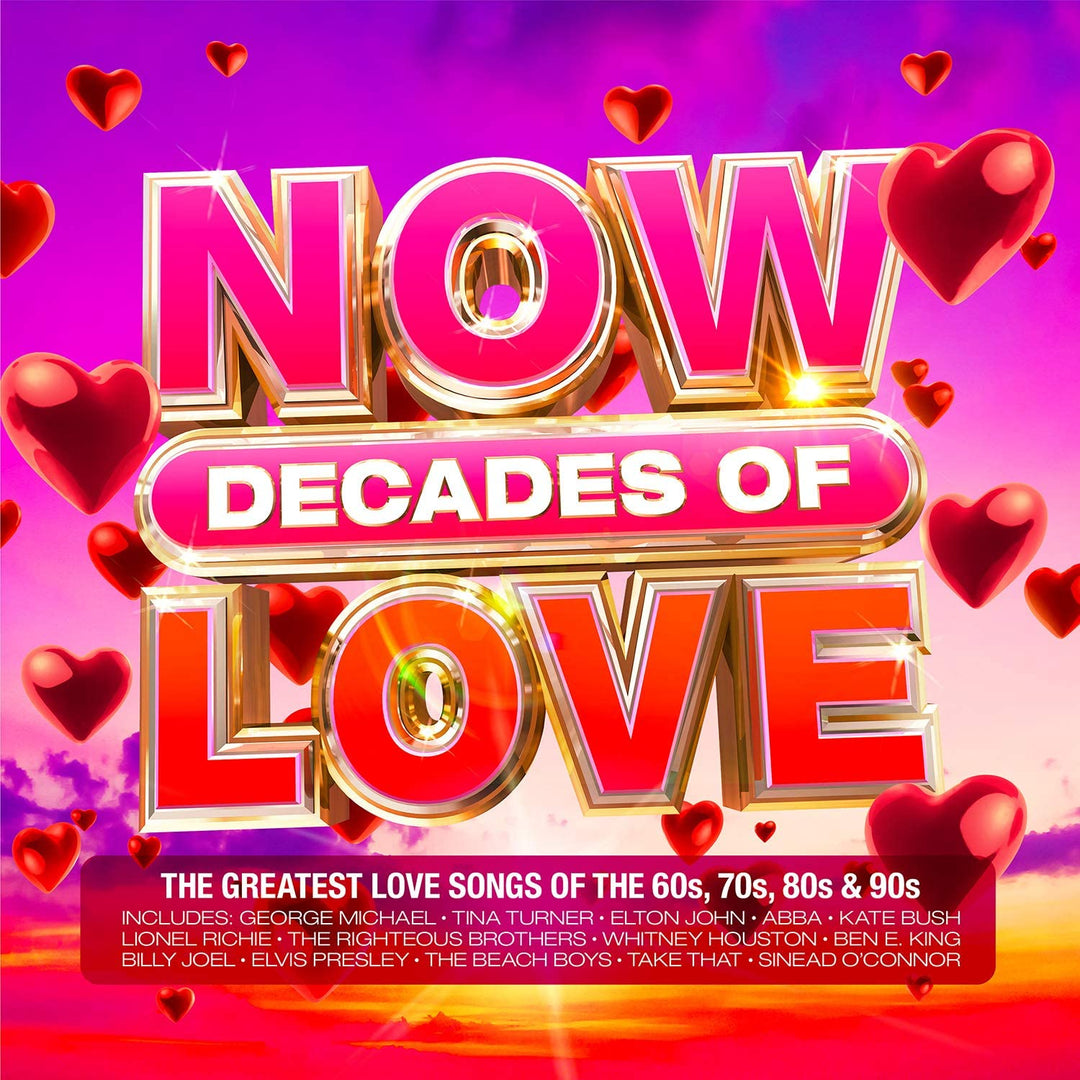 NOW Decades Of Love [Audio-CD]