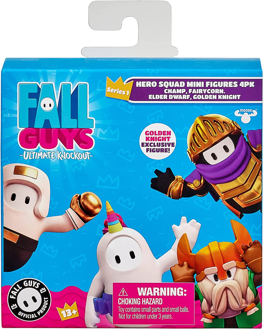 Fall Guys Hero Squad Mini Figures 4 Pack