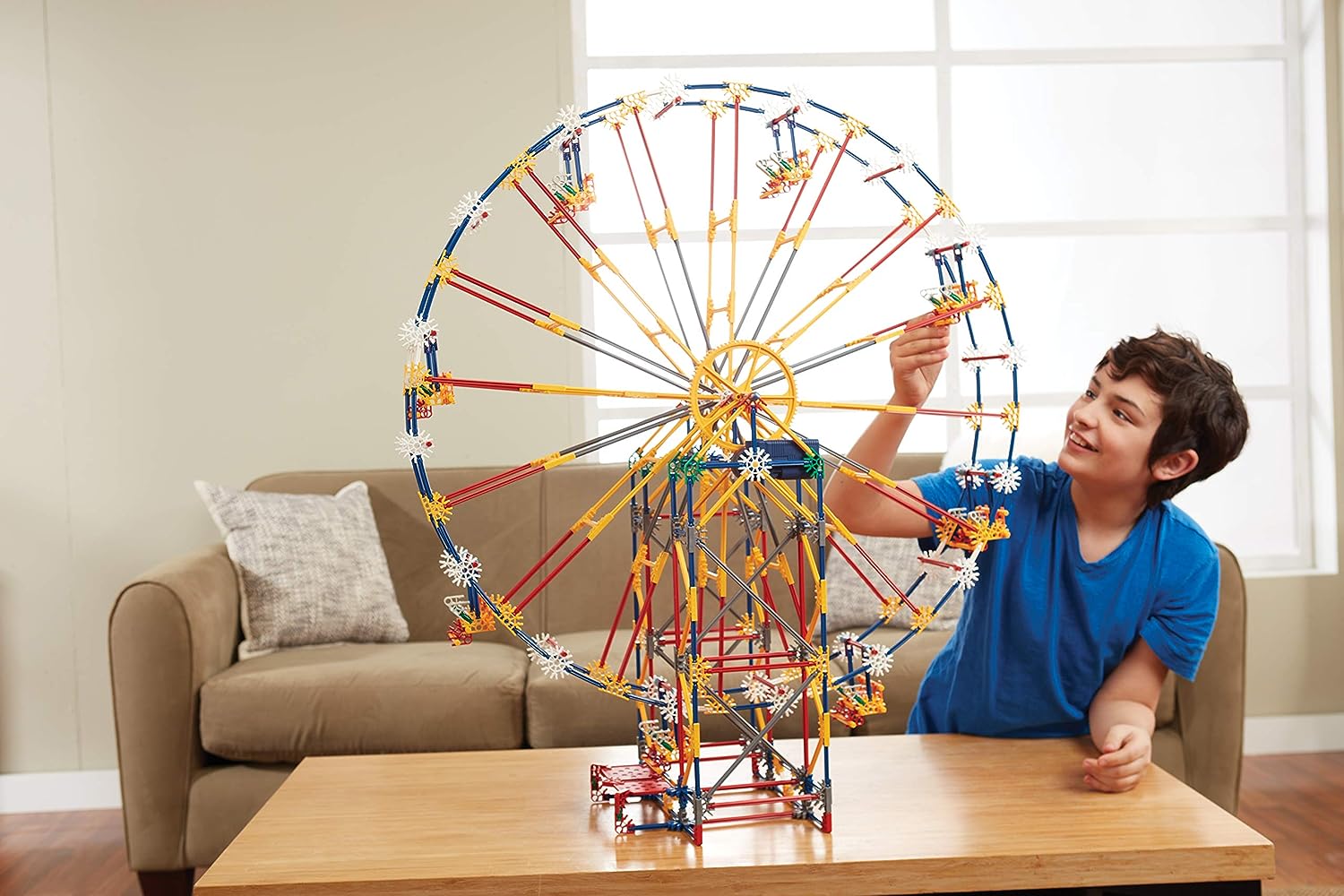 K'NEX 3-in-1 Classic Amusement Park Building Set - 744-Piece Playset for Ages 9+ 7