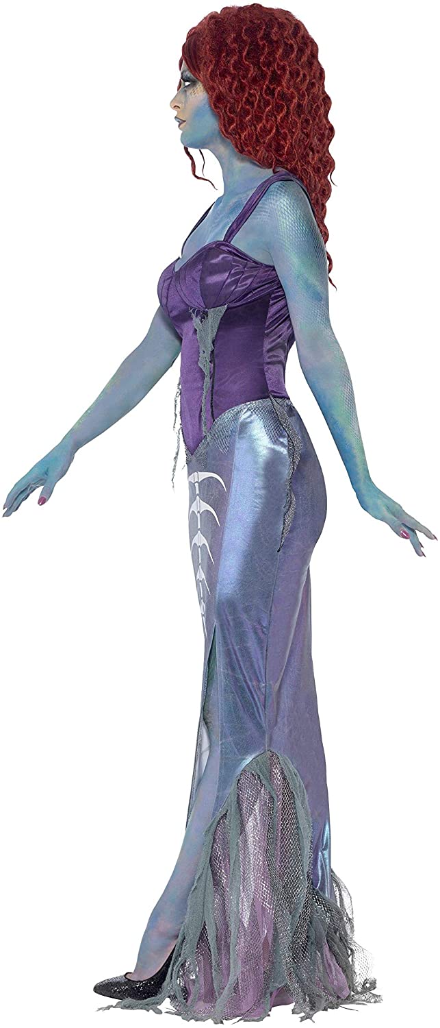Smiffys 44359 Costume de sirène zombie