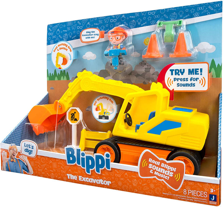 Roblox BLP0095 EA Blippi-Excavator, Yellow