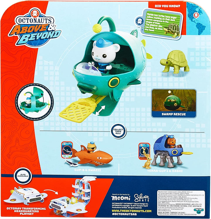 Octonauts 61108 Above & Beyond | Deluxe Toy Vehicle & Figure | Captain Barnacles