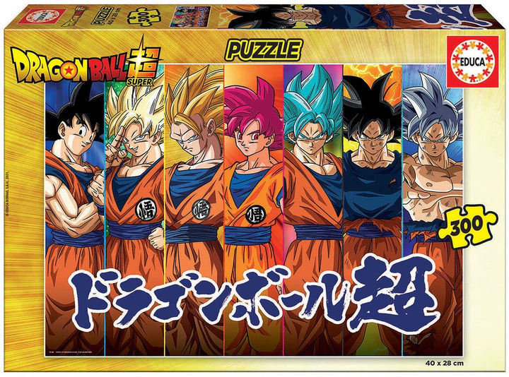 Educa Dragon Ball Super. Puzzle 300 piezas Goku. A partir de 8 años. 19188 Piece Jigsaw Ages