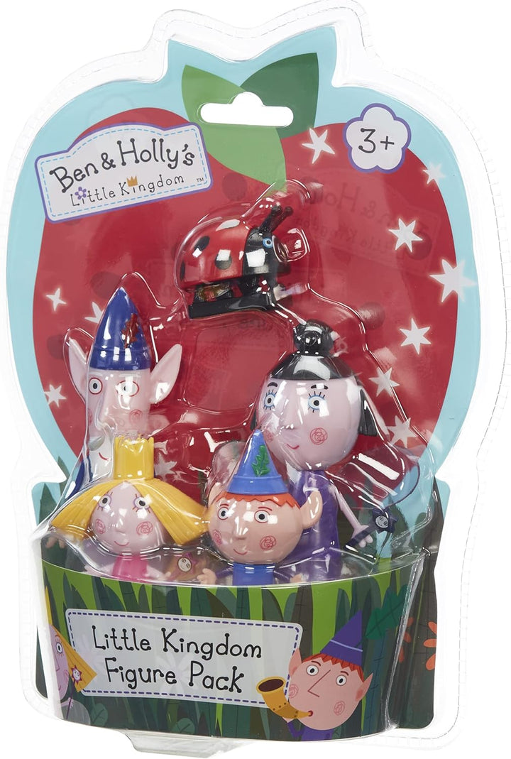 Ben & Holly Collectable 5 Figure Pack, Ben and Holly's little kingdom, wise old elf, nanny plum, imaginative play