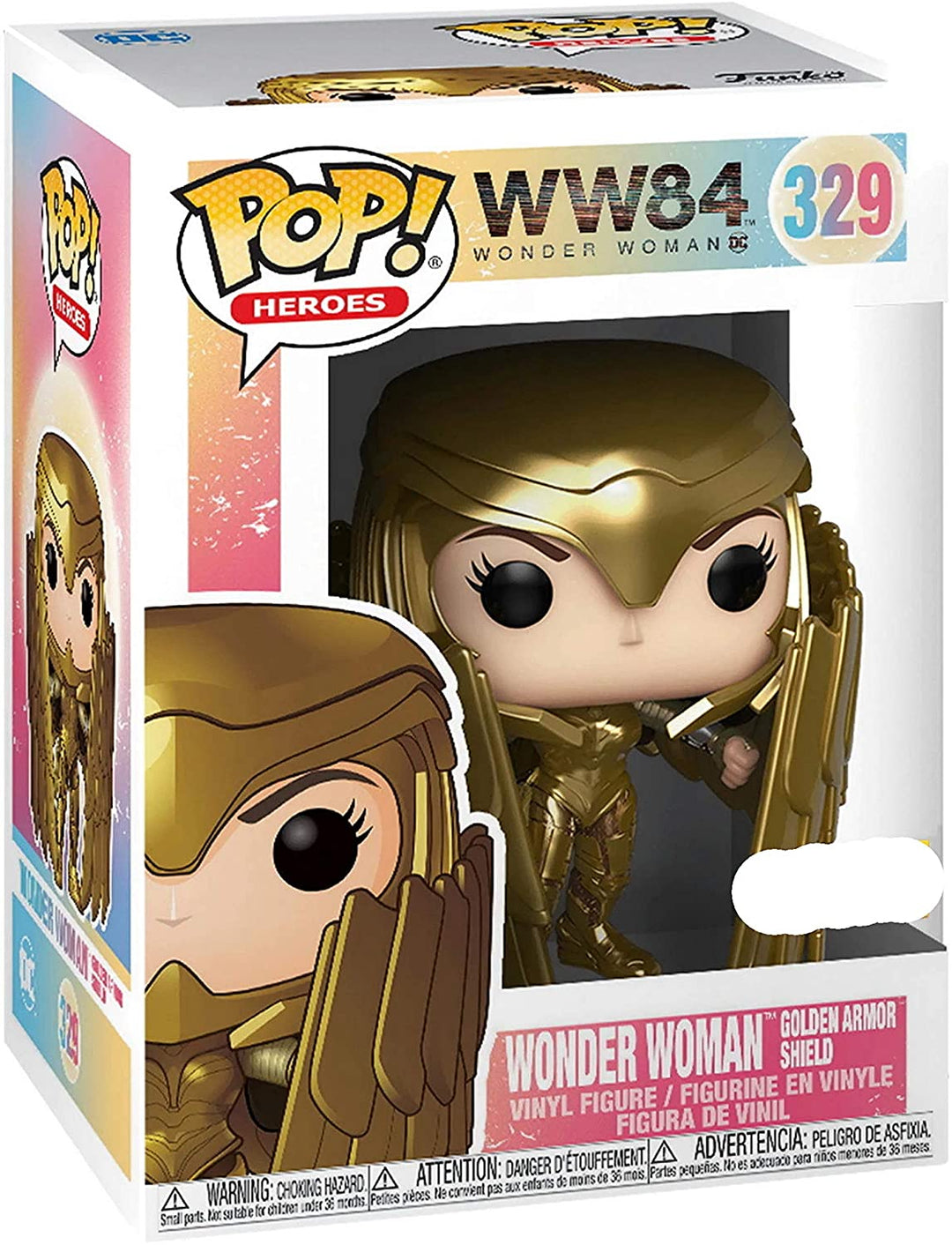 WW84 Wonder Woman Wonder Woman Goldenes Rüstungsschild Funko 46659 Pop! Vinyl #329