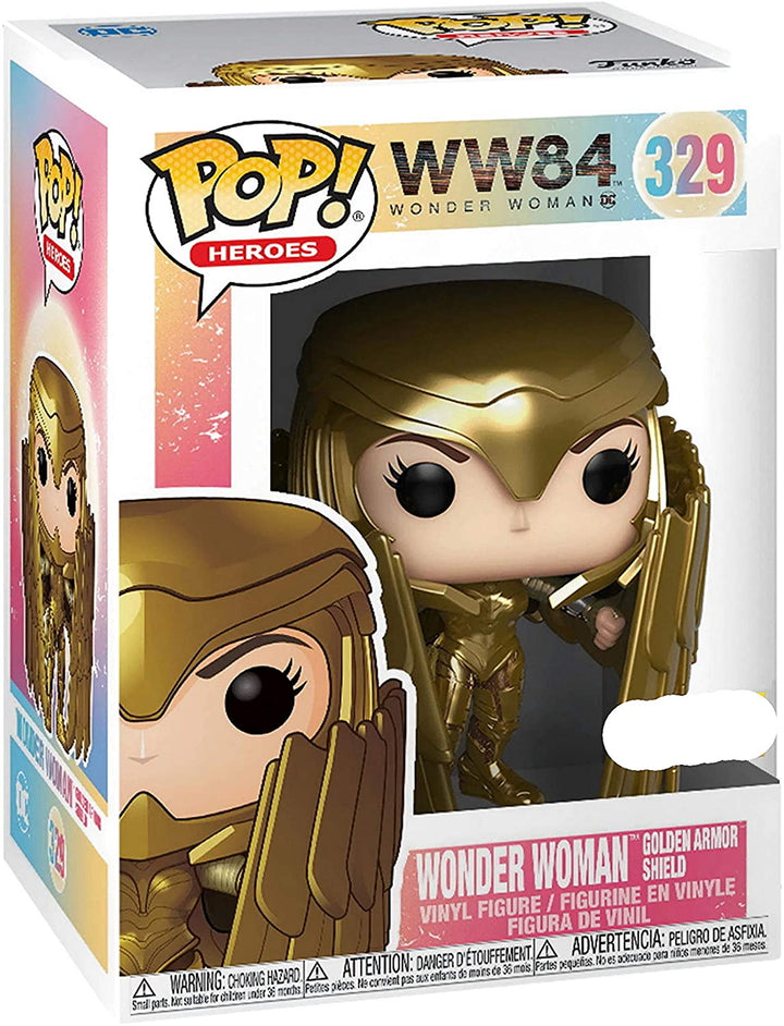 WW84 Wonder Woman Wonder Woman Goldenes Rüstungsschild Funko 46659 Pop! Vinyl #329
