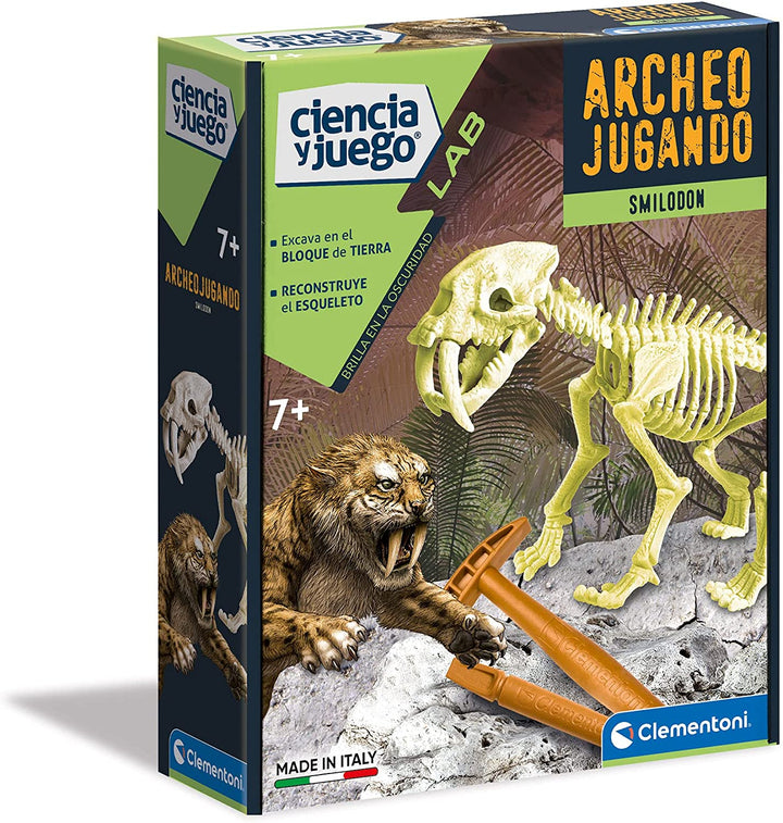 Clementoni Science and Play Archaeological Game Smilodon