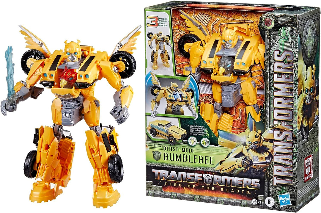 Transformers: Rise of the Beasts Beast-Mode 25.4cm Bumblebee Action Figure