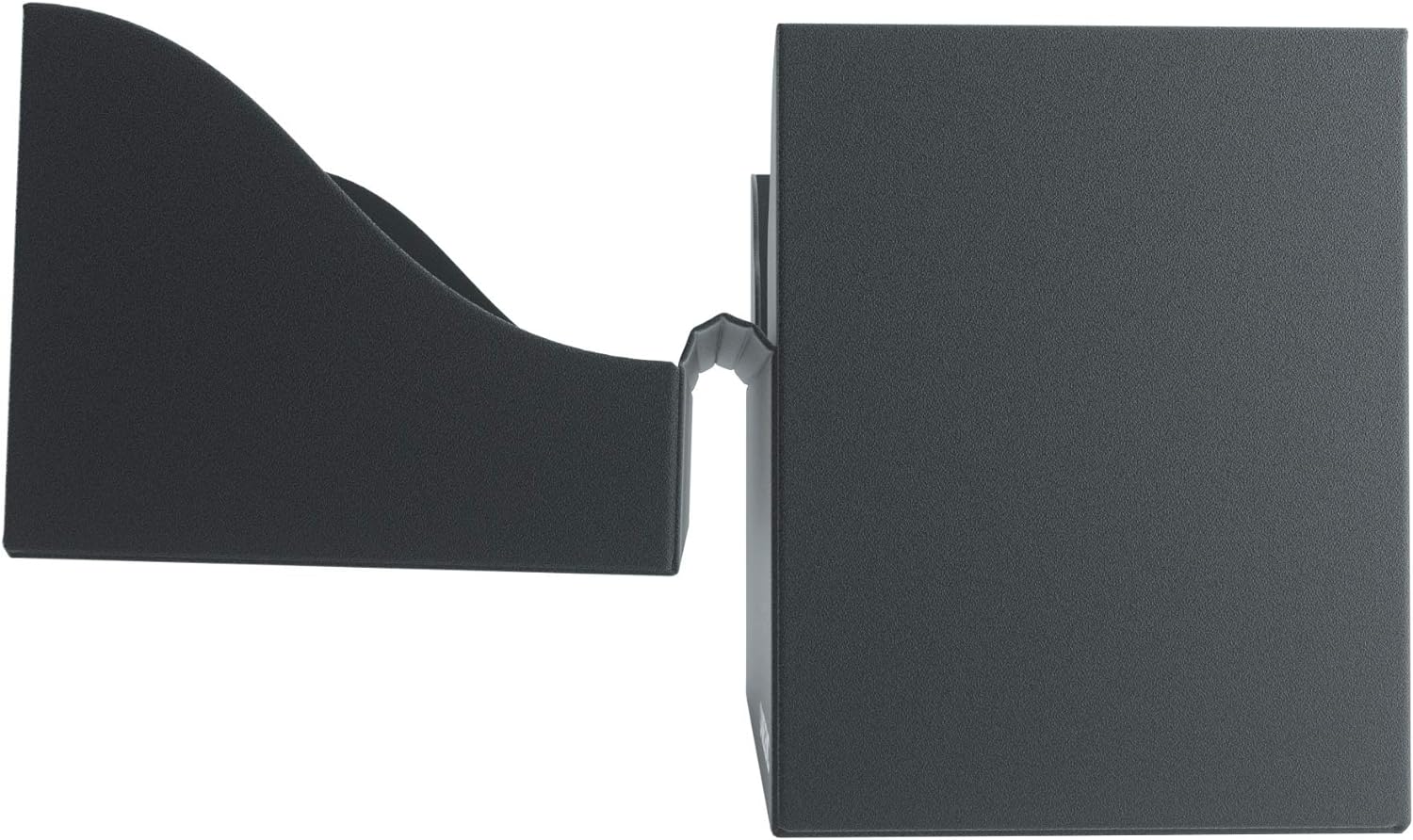 Gamegenic 80-Card Side Holder - Black, Holds 80 Double-Sleeved Cards, Sideloading Deck Box with Cobra Neck Technology
