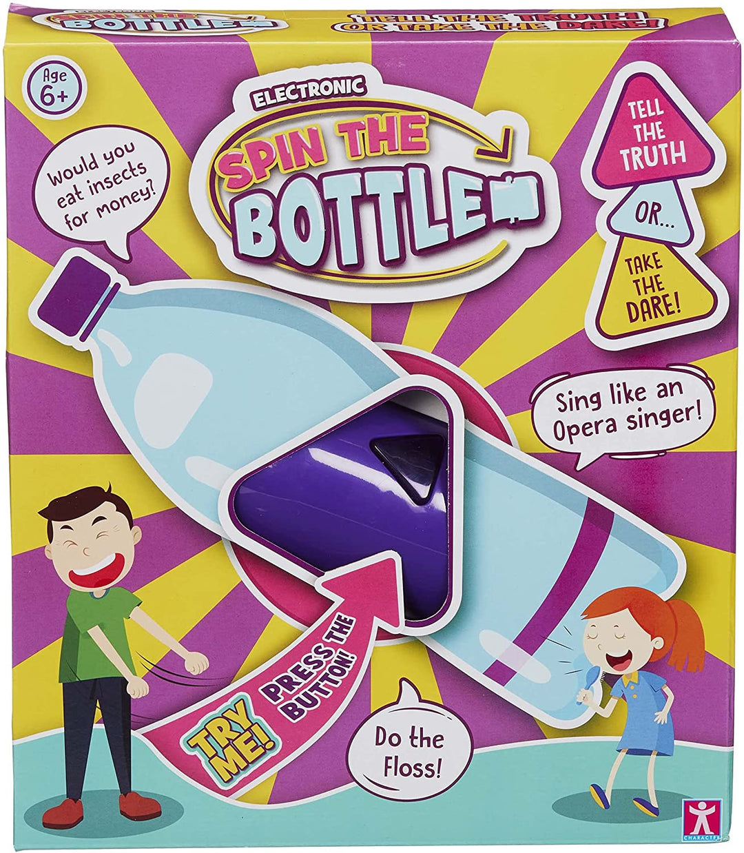 Character Options 674 SPR010432 EA Spin The Bottle, red