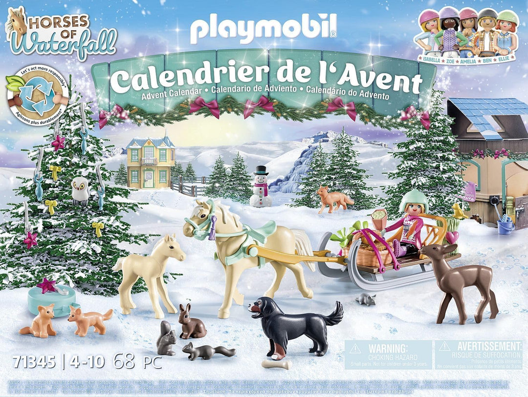 Playmobil 71345 Advent Calendar - Christmas Sleigh Ride