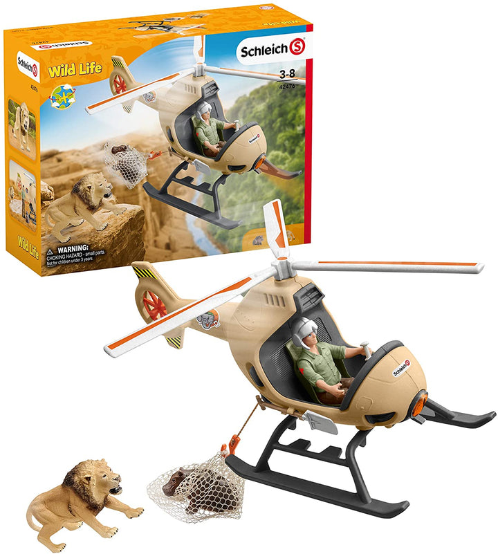 Schleich 42476 Tierrettungshubschrauber Wild Life