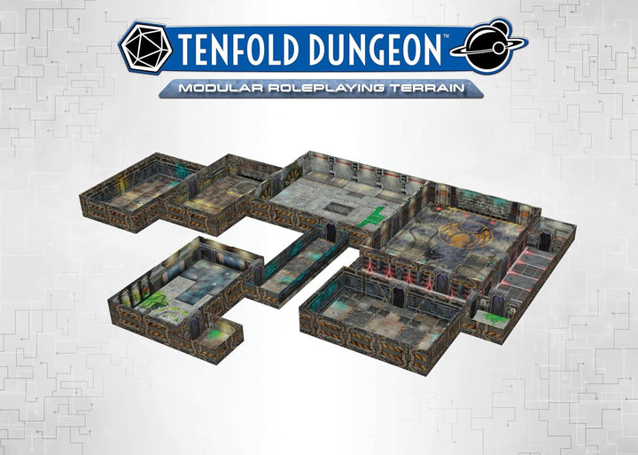 Gale Force Nine - Tenfold Dungeon - Daedalus Station Board Games