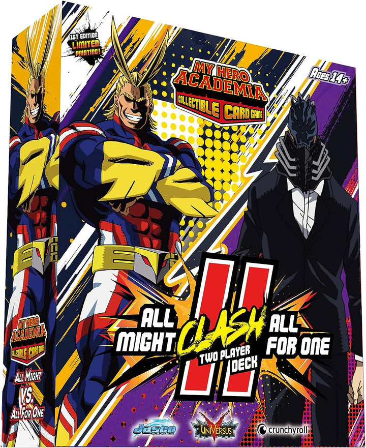 My Hero Academia CCG Series 4: All Might vs All for One Clash Decks