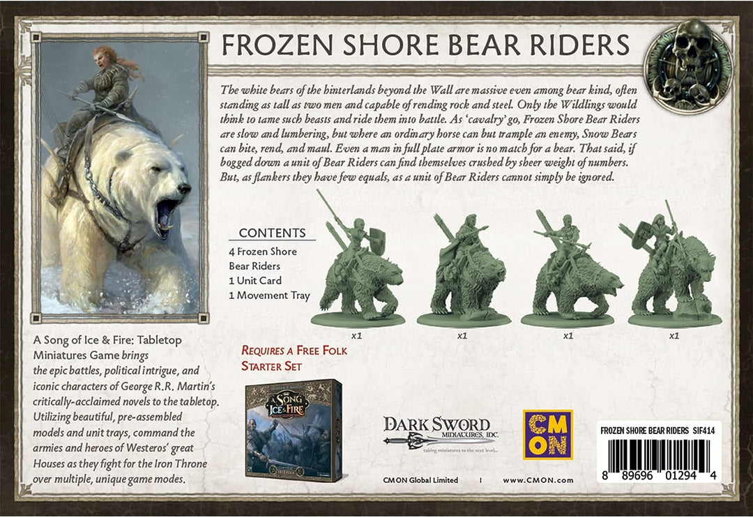 A Song of Ice and Fire: Free Folk Frozen Shore Bear Riders