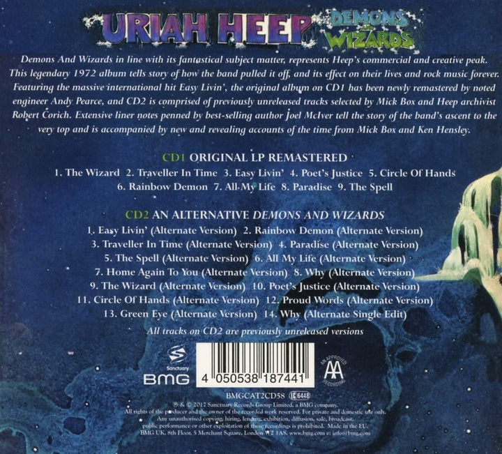 Demons and Wizards Set - Uriah Heep [Audio CD]