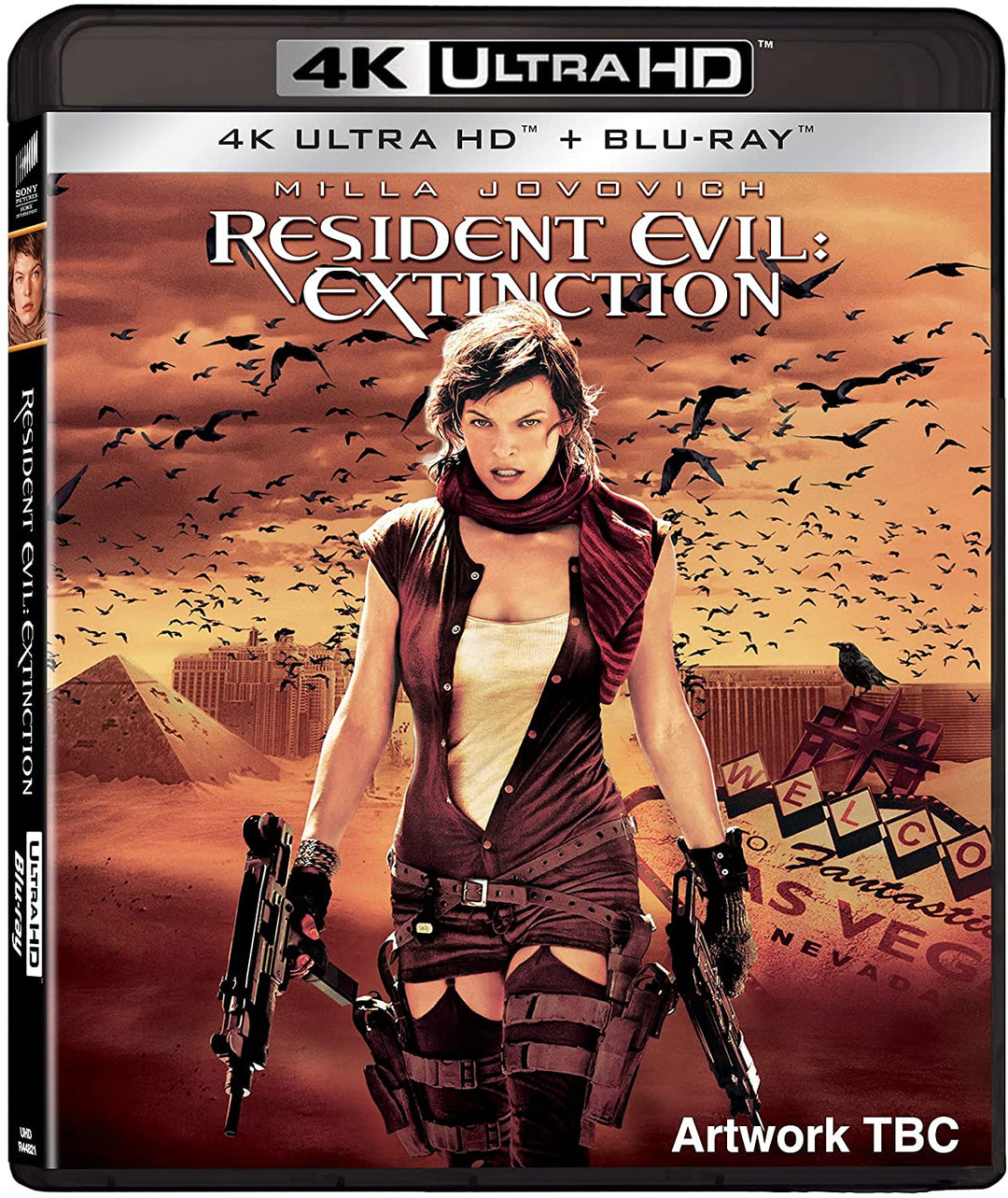 Resident Evil: Extinction (2007) (2 Discs - UHD & BD) -  Action/Horror [Blu-ray]