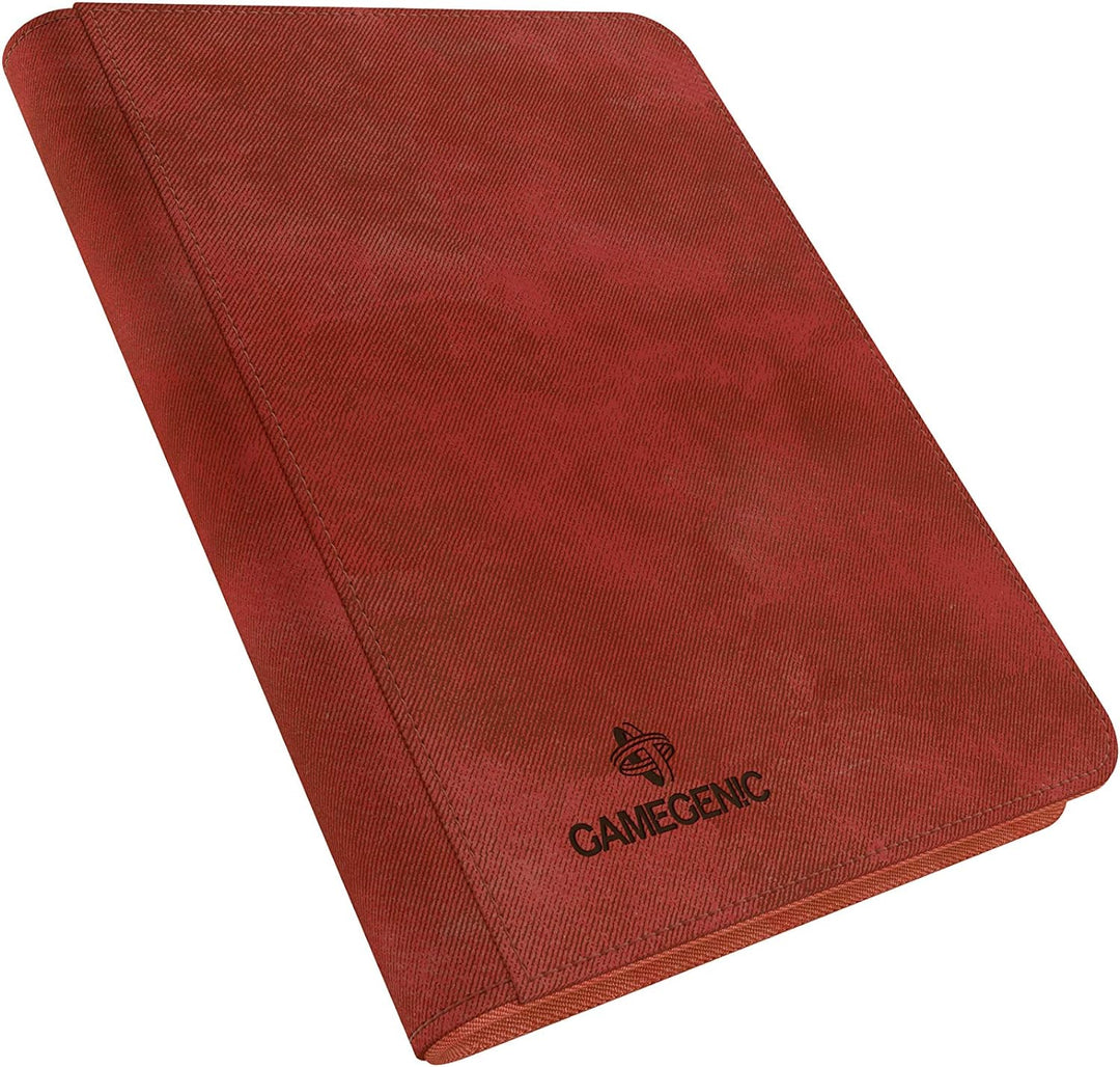 Gamegenic GGS31013ML Zip-Up Album (8-Pocket), Red