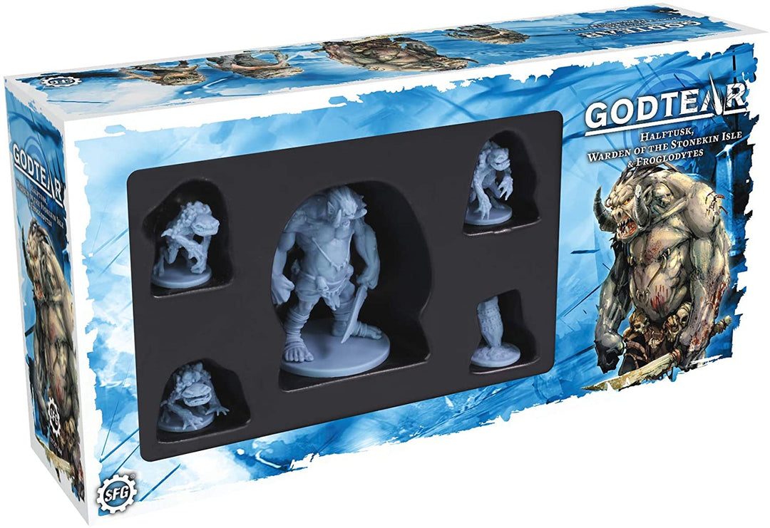 Godtear: Halftusk, Warden of the Stonekin Isle Champions Set