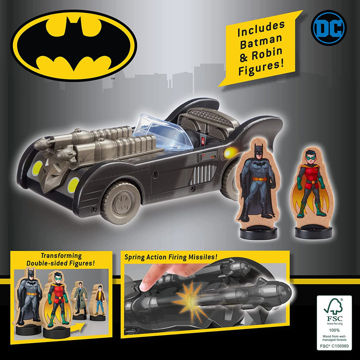 Character Options 07412 Batman Wooden Batmobile