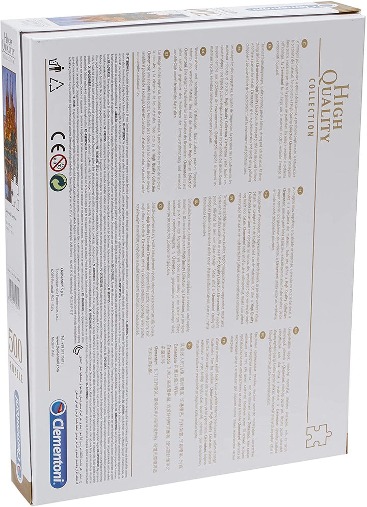 Clementoni 35062 Collection Puzzle pour Enfants et Adultes Barcelone 500 Pièces