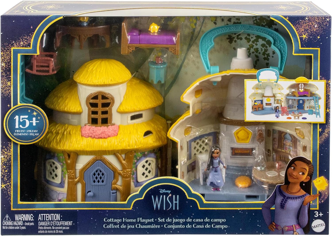 Disney Wish Cottage Home Small Doll Playset