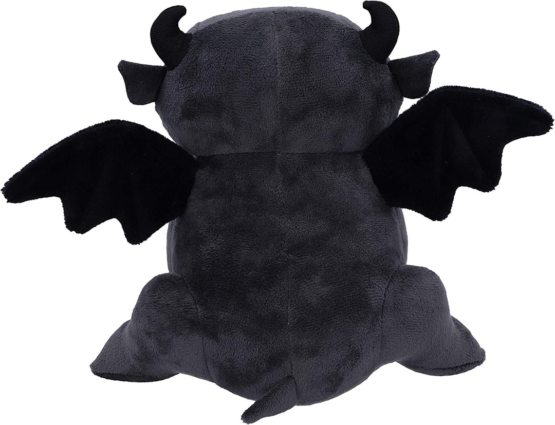 Nemesis Now Fluffy Fiends Gargoyle Cuddly Plush Toy 20cm, Black