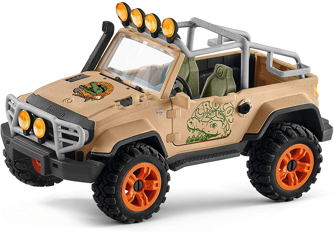 Schleich Wild Life 42410 Véhicule 4x4 avec treuil