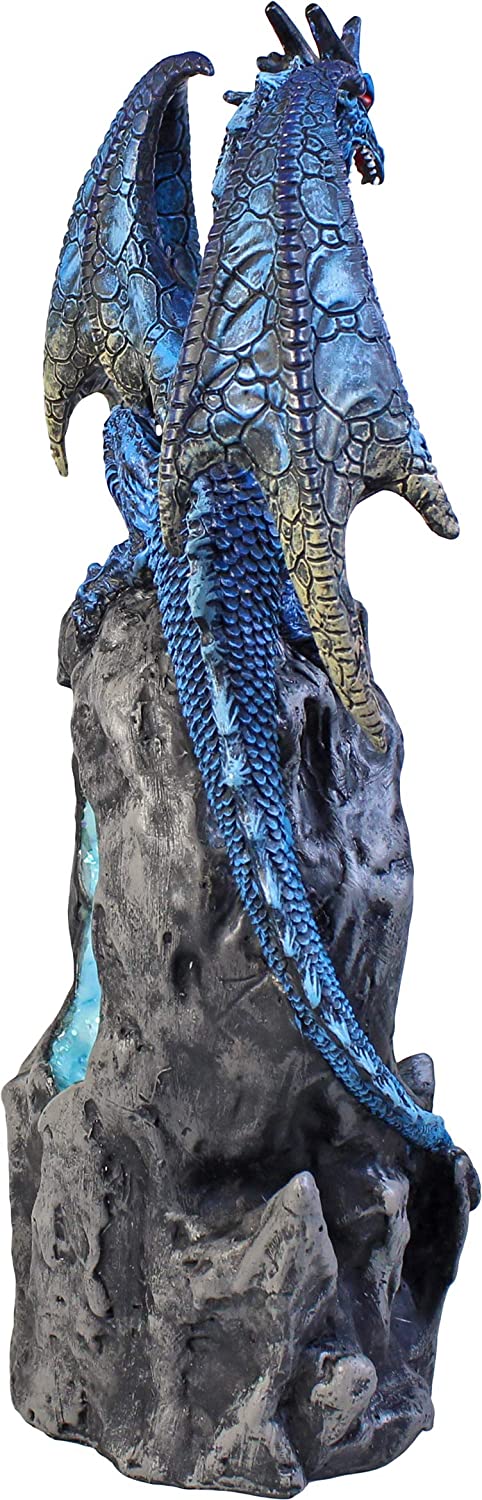 Nemesis Now Frostwing's Gateway Figur, 31 cm, Blau