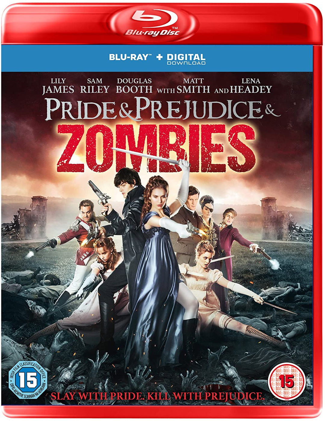 Stolz &amp; Vorurteil &amp; Zombies [Blu-ray] [2016]
