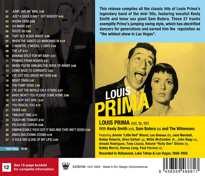 Louis Prima - The King Of Jumpin' Swing: Greatest Hits [Audio CD]