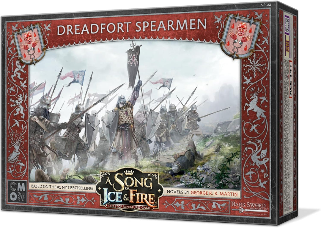 A Song of Ice and Fire Tabletop Miniatures Game Dreadfort Spearmen Unit Box