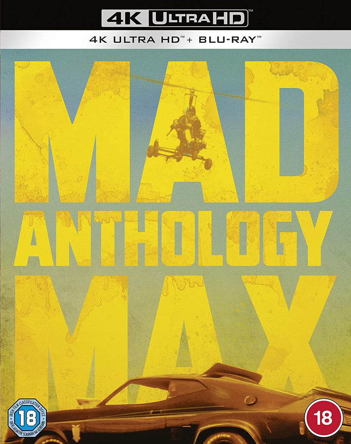 Mad Max Anthology [4K Ultra HD] [1979] [Region Free] [Blu-ray]