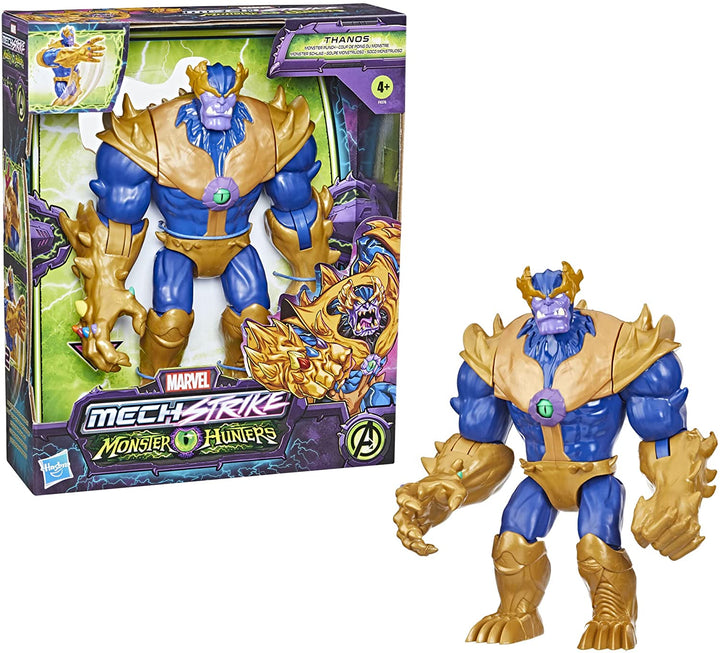 Hasbro Marvel Avengers Mech Strike Monster Hunters Monster Punch Thanos Spielzeug, 22.