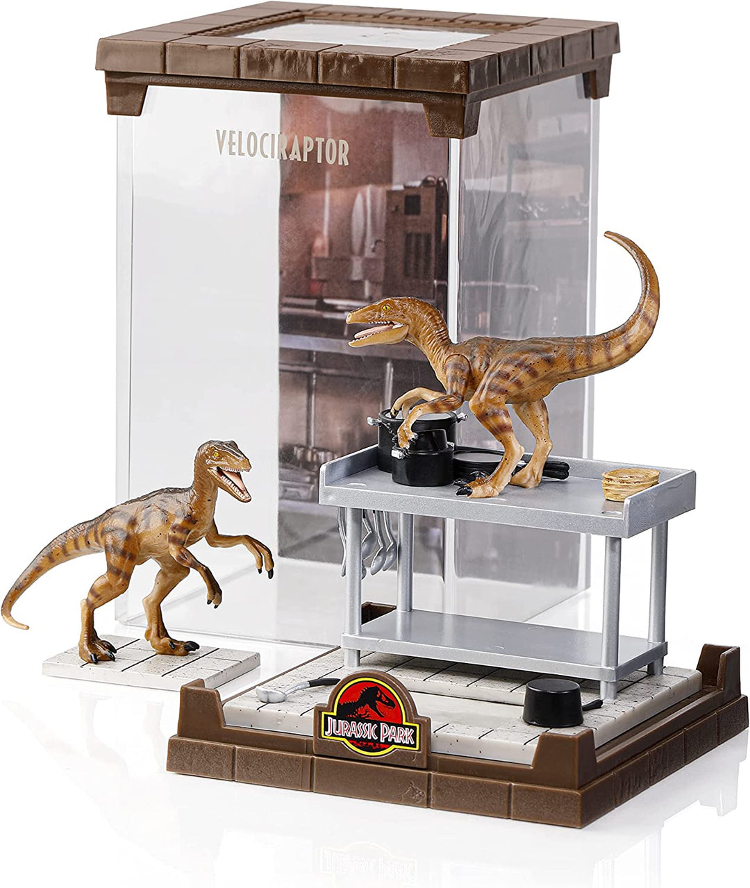 The Noble Collection Velociraptor Diorama