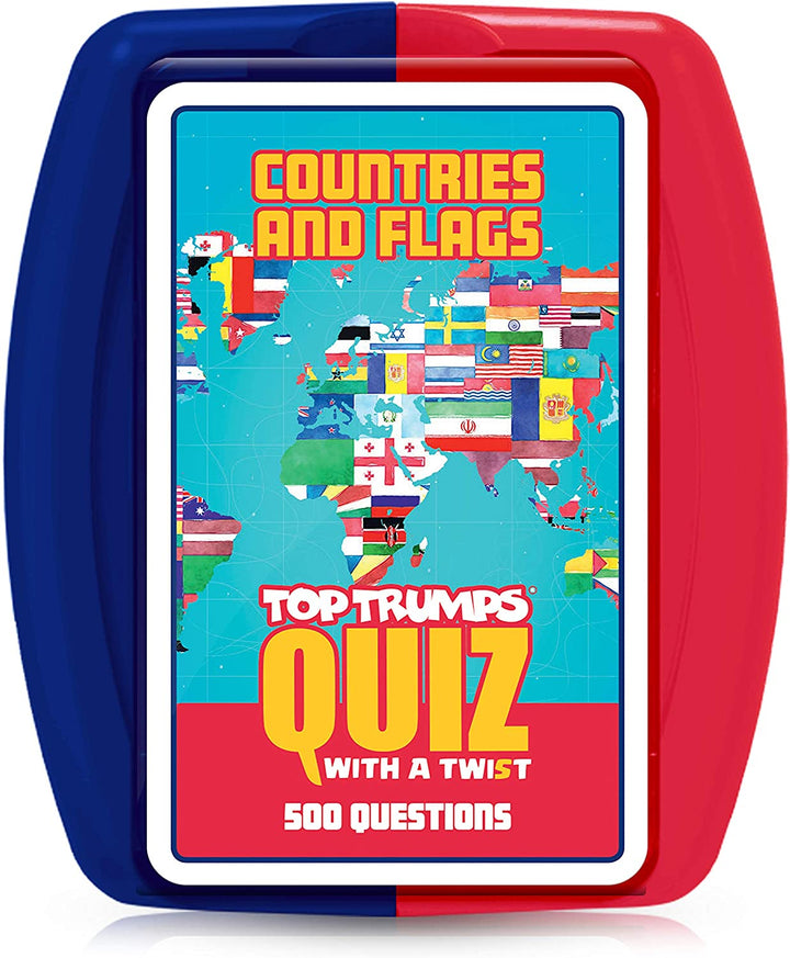 Countries and Flags Top Trumps Quiz Game