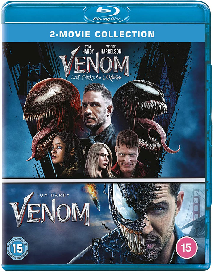 Venom 1&2: (2018) & Let There Be Carnage  [2021] [Blu-ray]