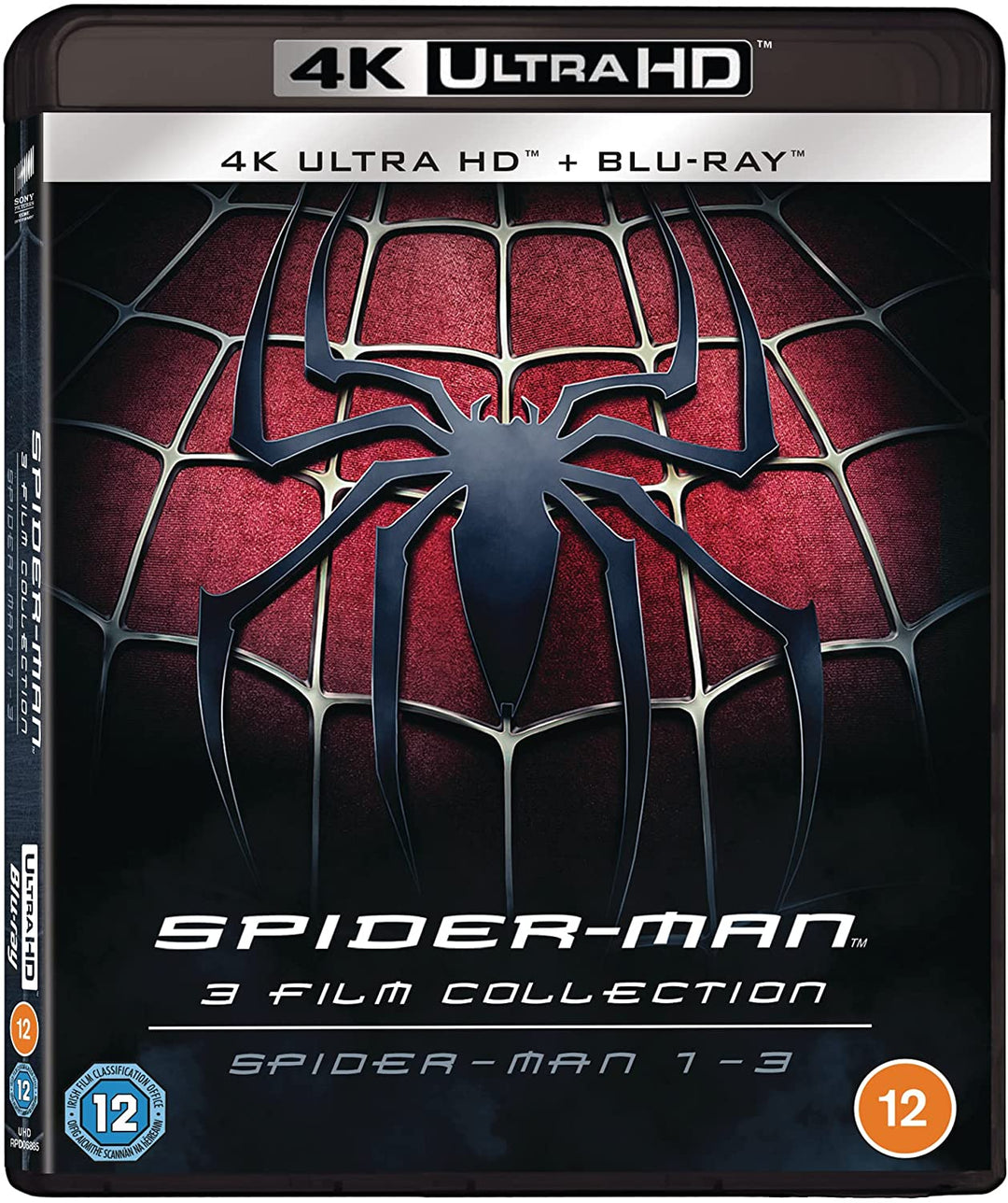 Spider-Man 1-3 4K UHD (6 Discs- UHD & BD)  [2021] - Action/Adventure [Blu-ray]