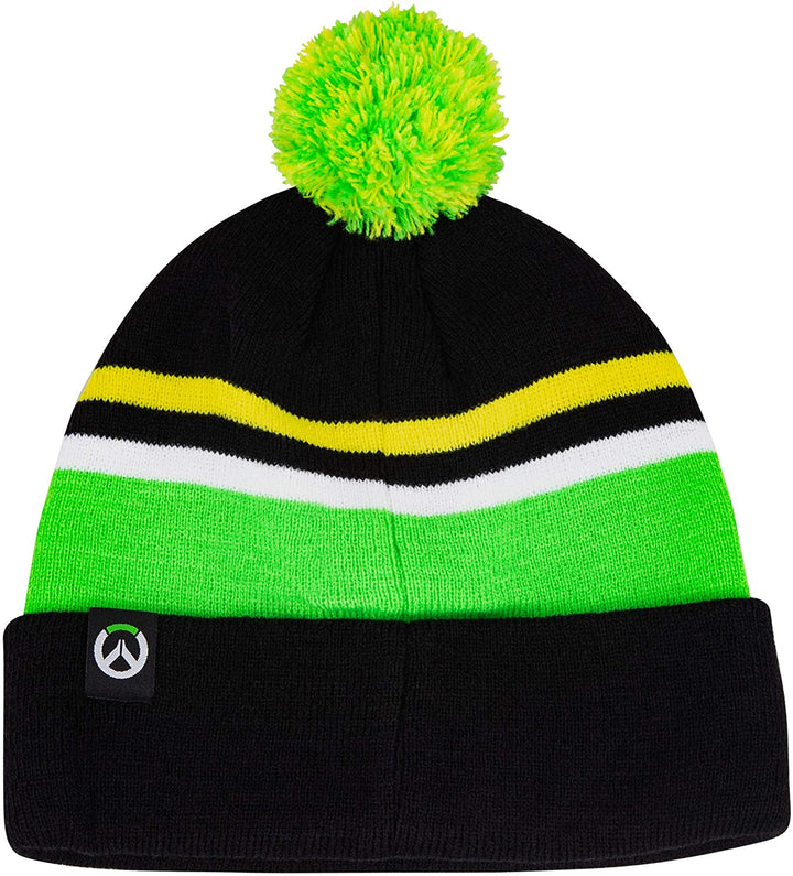 JINX Beanie Cap - Overwatch - Lucio Acrylic Knit With Pom j8230