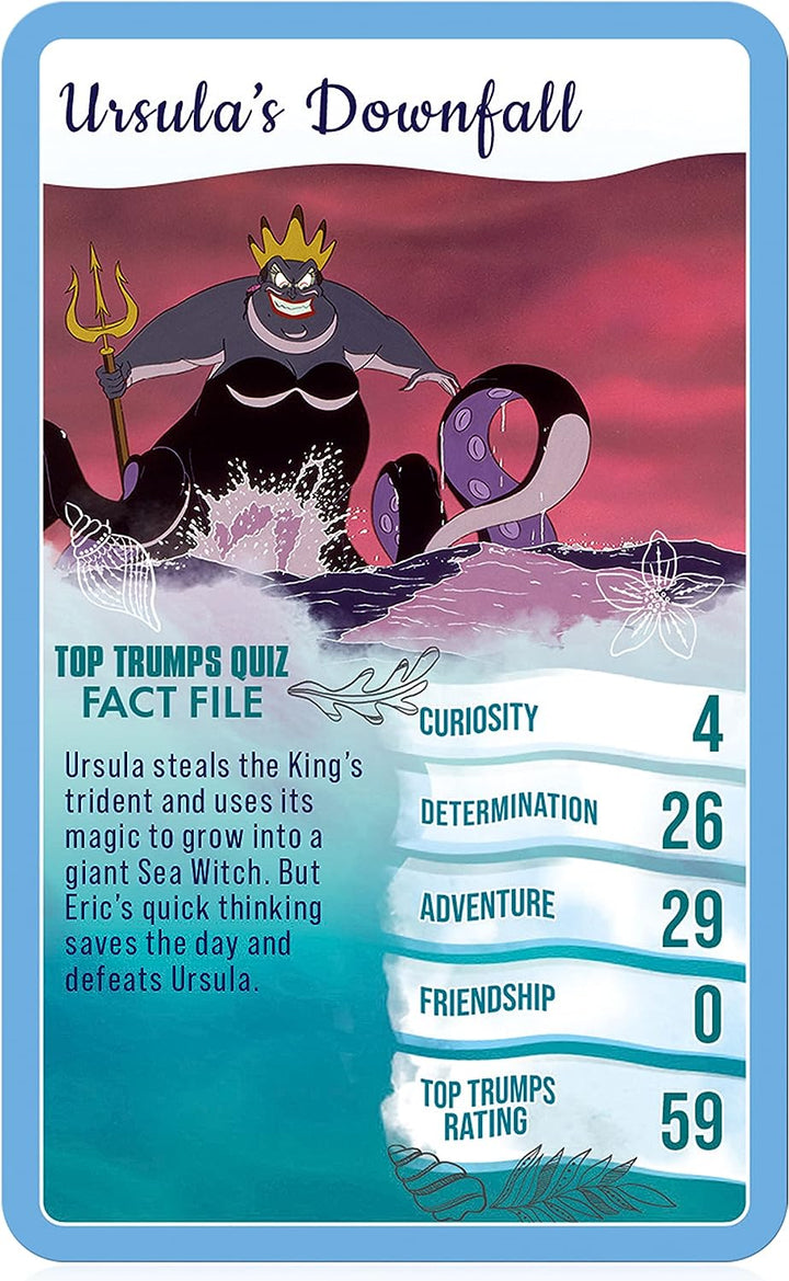 Little Mermaid Top Trumps Specials Card Game