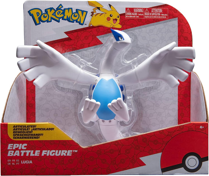 Pokémon PKW0183 Pokemon Lugia Epic Battle FIGURE-6-Inch-Articulated-Authentic Details