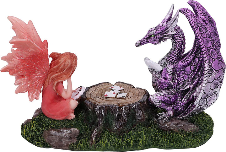 Dragon's Hand Dragon and Fairy Playing Card Figurine