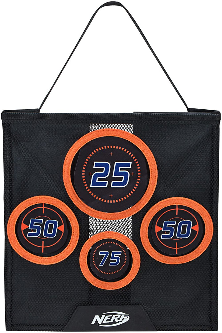 Nerf 11506 Elite Tragbares Übungsziel, Schwarz