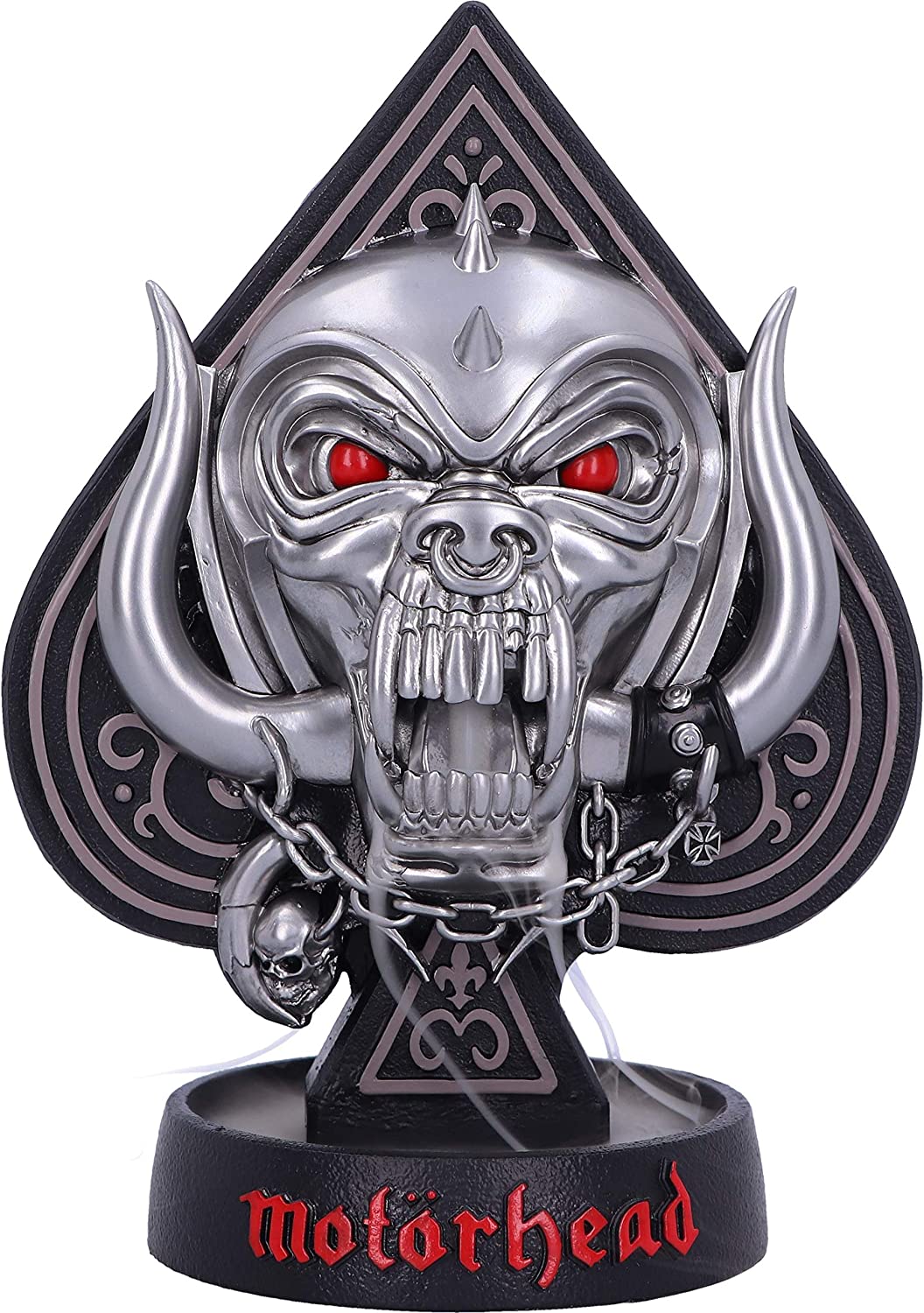 Nemesis Now Officially Licensed Motorhead Warpig Backflow Cone Incense Burner, R