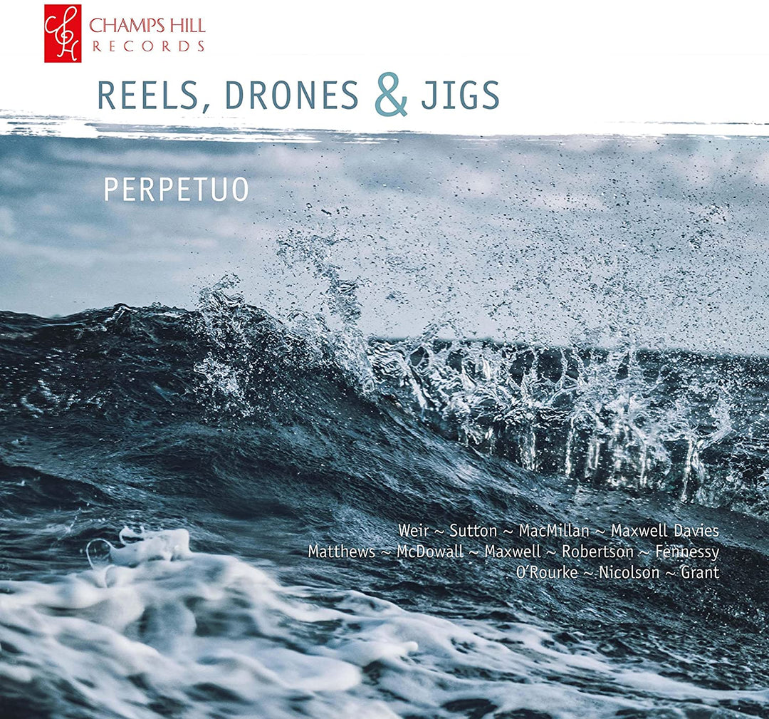 Fenella Humphreys - Reels, Drones And Jigs [Fenella Humphreys; Andrew Berridge; Cara Berridge; Lindsey Ellis; James Turnbull; Sara Sarvamaa; David Horwich; Eanna Monaghan; Libby Burgess] [Champs Hill Records: CHR 154] [Audio CD]