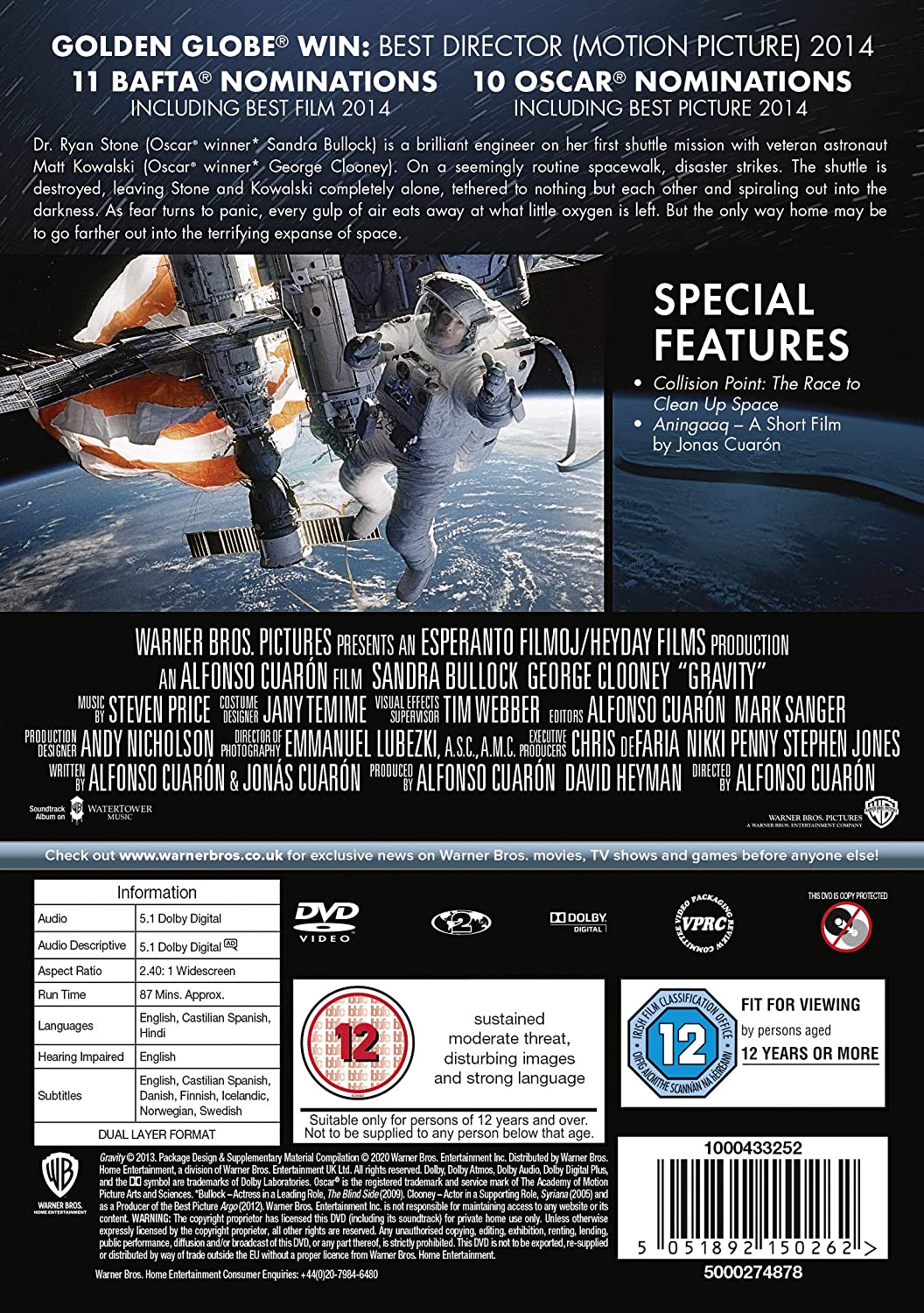 Gravité [DVD] [2013]