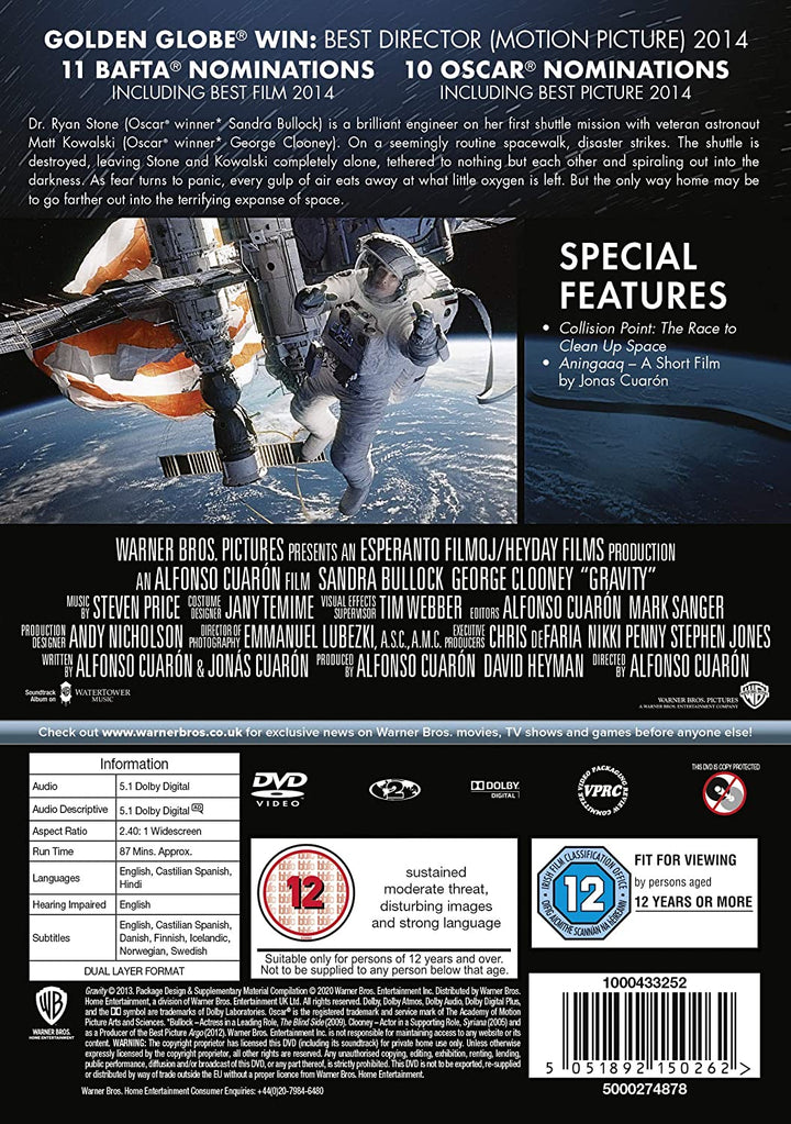 Gravité [DVD] [2013]