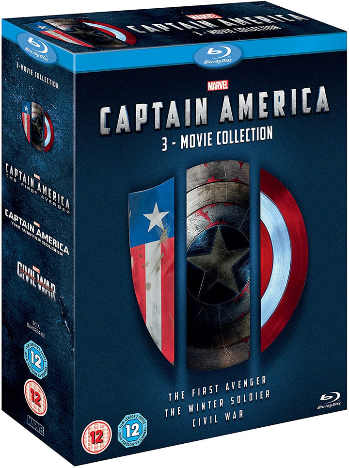 Captain America 1-3 – Action/Abenteuer [Blu-ray]