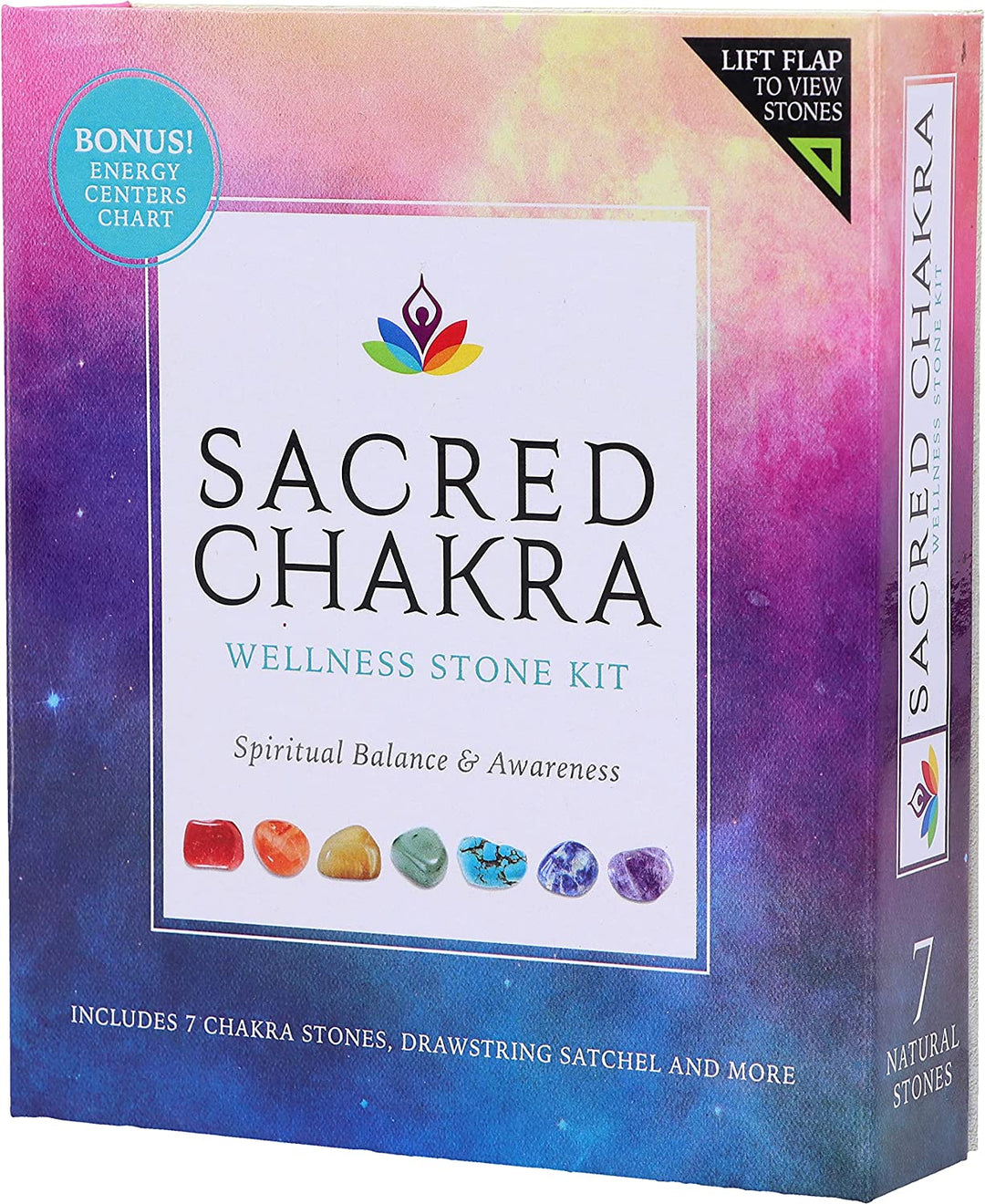 Nemesis Now Sacred Chakra Wellness Stones Kit, Multi Coloured, One Size