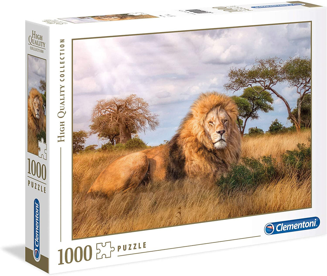 Clementoni 39479 39479-Casse-tête de collection de haute qualité-Le roi-1000 pièces, Mult